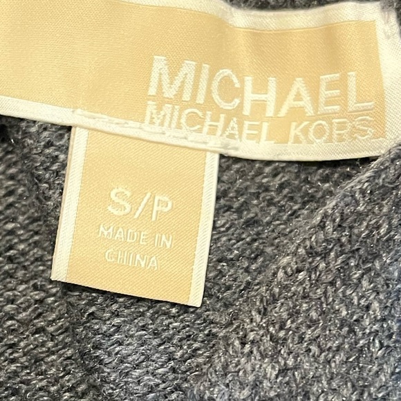 🖤 MICHAEL Michael Kors Knit Sweater Dress with Back Tie – Size S - Picture 2 of 9